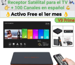 Receptor Satelital TV 135 canales 