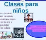 Clases para niños 