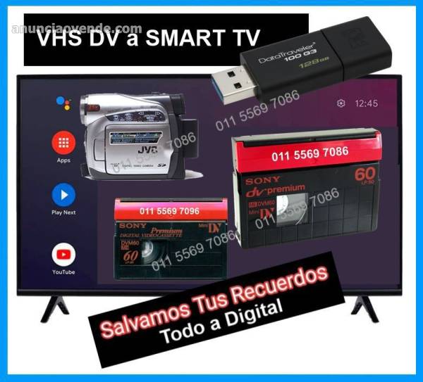 VHS Mini DV a DIGITAL Mejorado