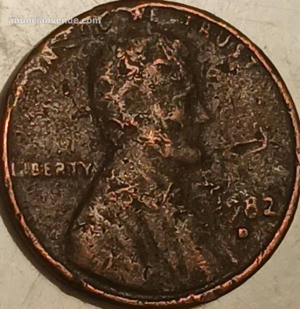 Lincoln Memorial Cent 1982 