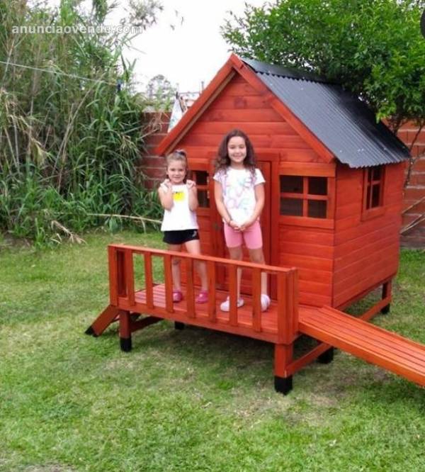 casitas de madera para niños
