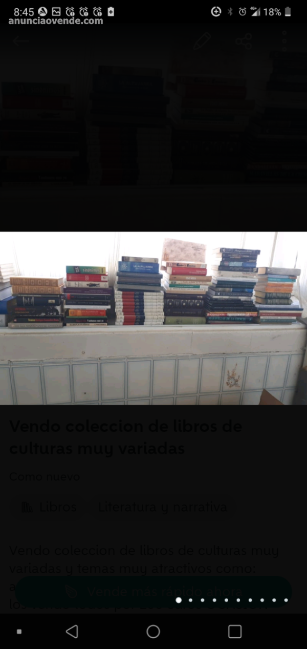 Vendo 200 libros de andalucia 