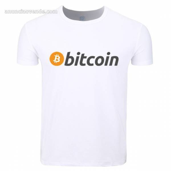 Camiseta Bitcoin ropa de verano interior
