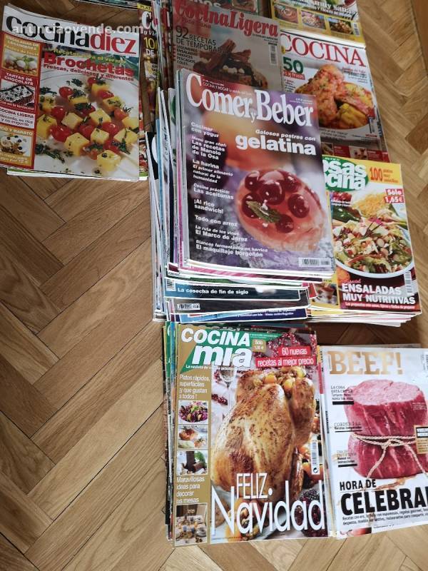 243 revistas de cocina solo 50€ 3