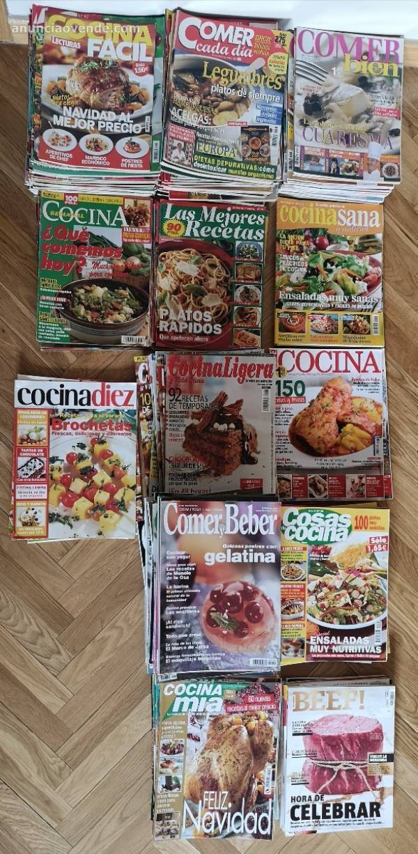 243 revistas de cocina solo 50€