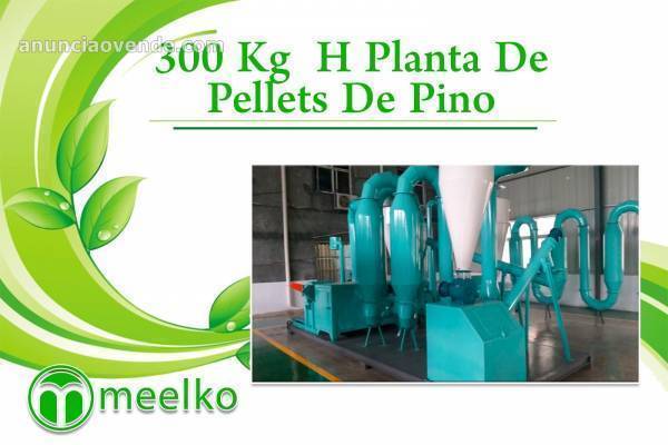300 Kg  H Planta De Pellets De Pino 2