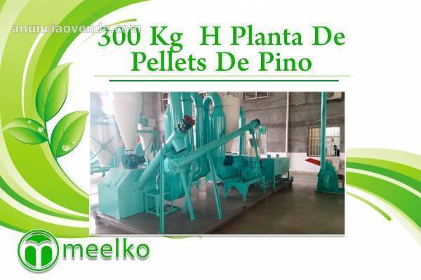 300 Kg  H Planta De Pellets De Pino 3