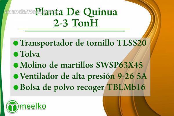 Planta De Quinua 2-3 TonH 2