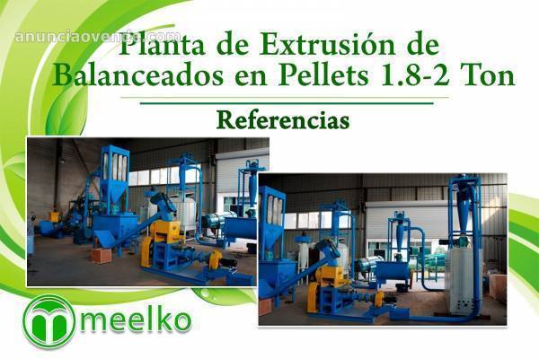 meelko Balanceados en Pellets 182 ton/Hr