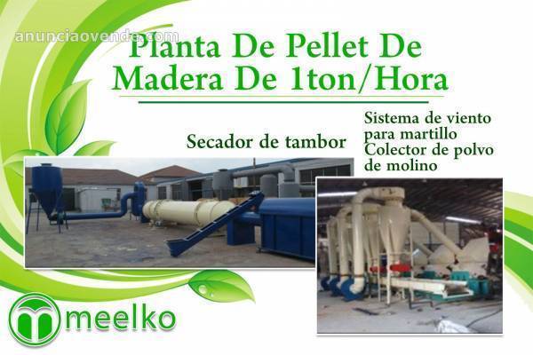 meelko Pellet De Madera De 1ton/Hora