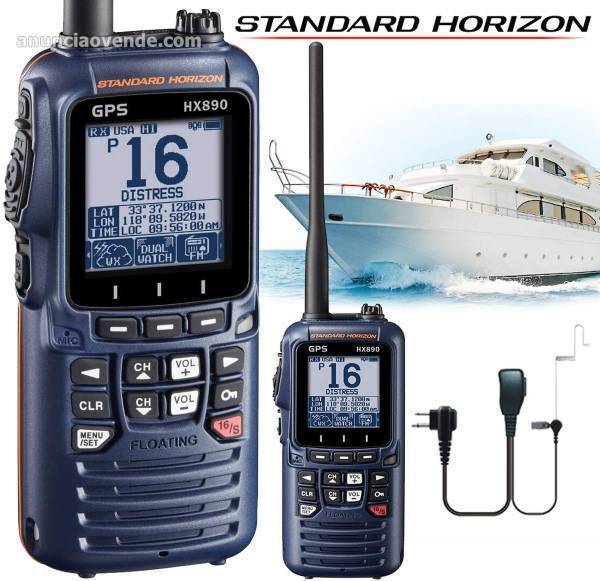 Walkie Standard Horizon HX890E con GPS