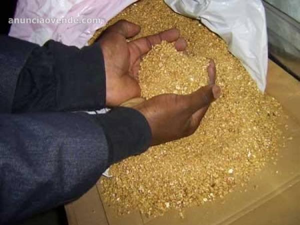 450 kg di polvere d'oro per la vendita