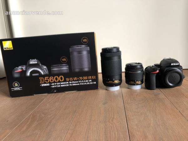 Nikon D5600 18-55VR + 70-300VR. a estren 4