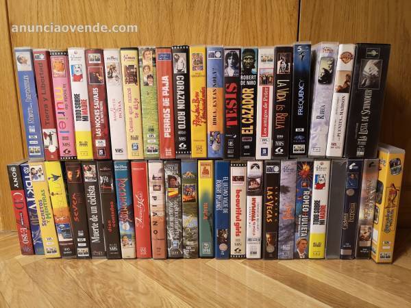 42 películas VHS por 25 € 1