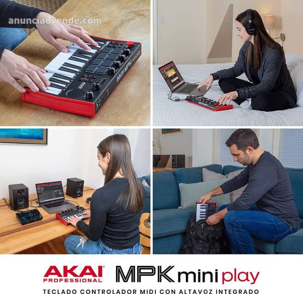 AKAI Professional Mini piano Midi MPK 3