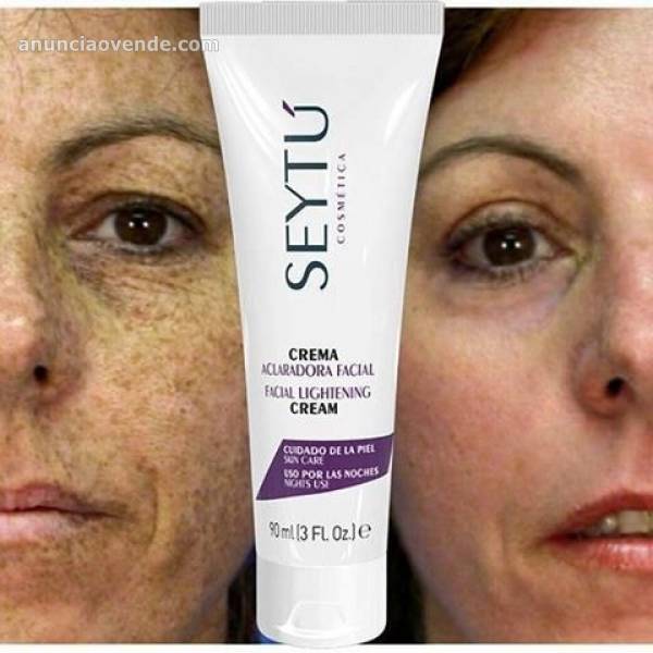 Crema aclaradora facial 
