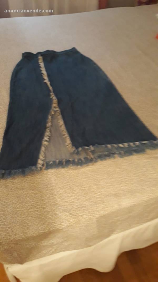 Falda tejana azul marino 10€ 2