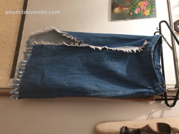 Falda tejana azul marino 10€ 1