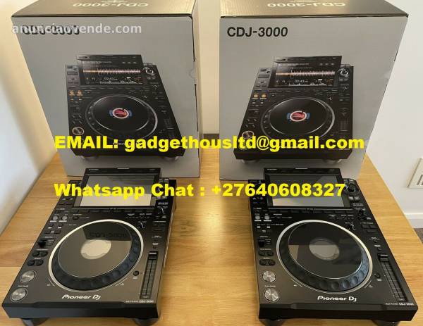 Pioneer CDJ-3000 y  Pioneer DJ DJM-V10  2