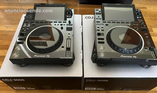 Pioneer CDJ-3000 y Pioneer DJM 900NXS2