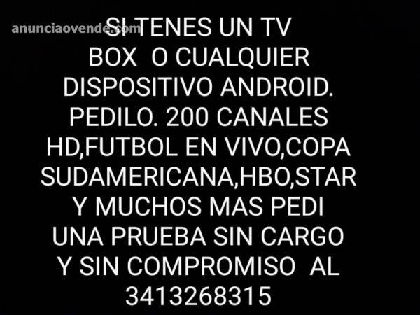 TV.DIGITAL ANDROID.  200 CANALES HD.