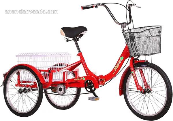 Triciclo de 3 ruedas para adultos