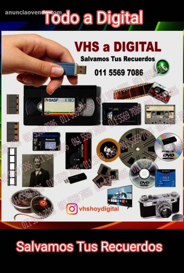 VHS Video a Digital Mejorado