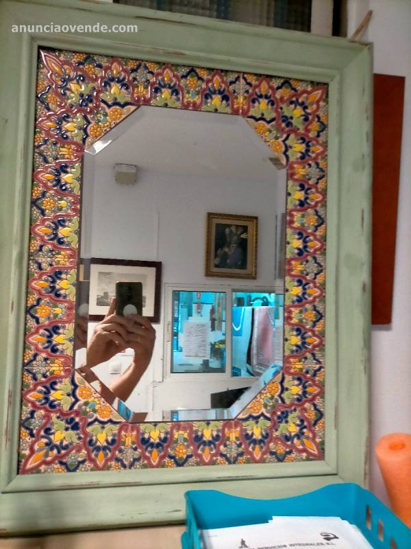 Vendo cuadros de espejo con azulejos 4