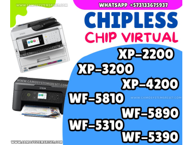 Chip virtual, repare erros de cartucho para sua impressora WF5390
