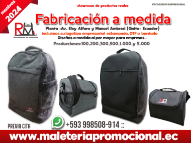 fabricantes de Artículos Promocionales y merchandising en Ecuador