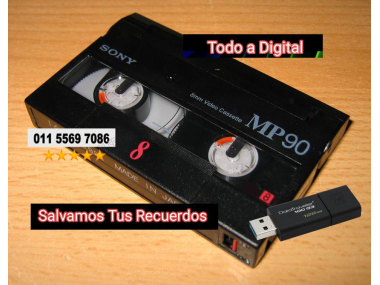 VHS 8mm a Digital