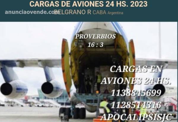 CARGAS EN AVIONES 24 HS 2