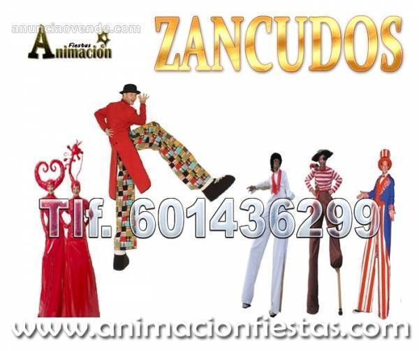 ZANCUDOS, ZANCOS Y ZANQUISTAS Barcelona 1