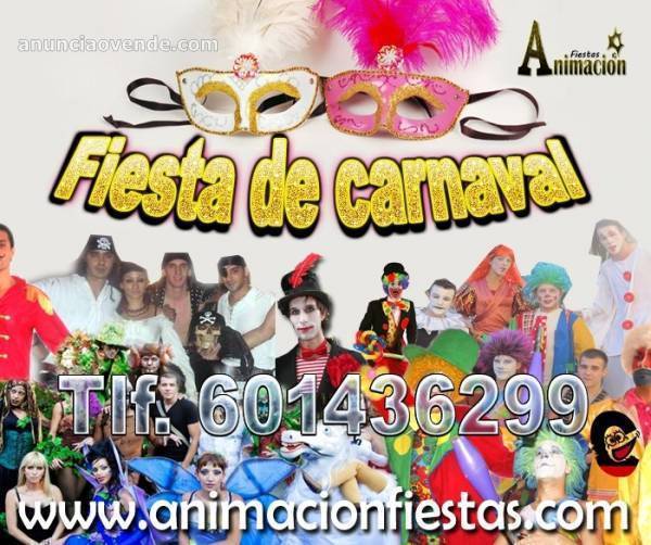 animación pasacalles Carnaval Valencia 1