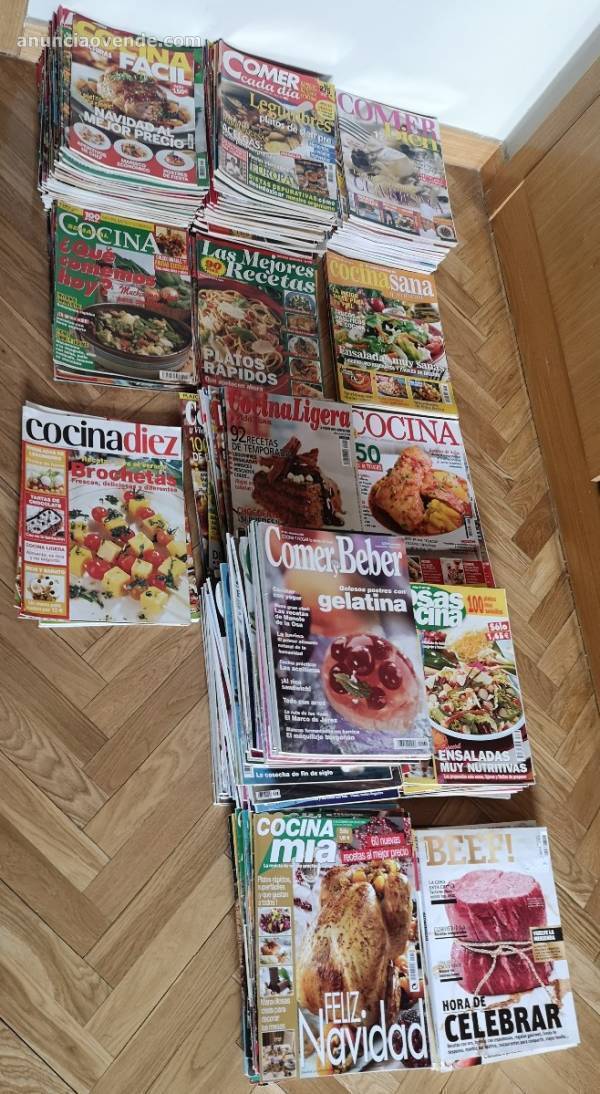 243 revistas de cocina solo 50€ 4
