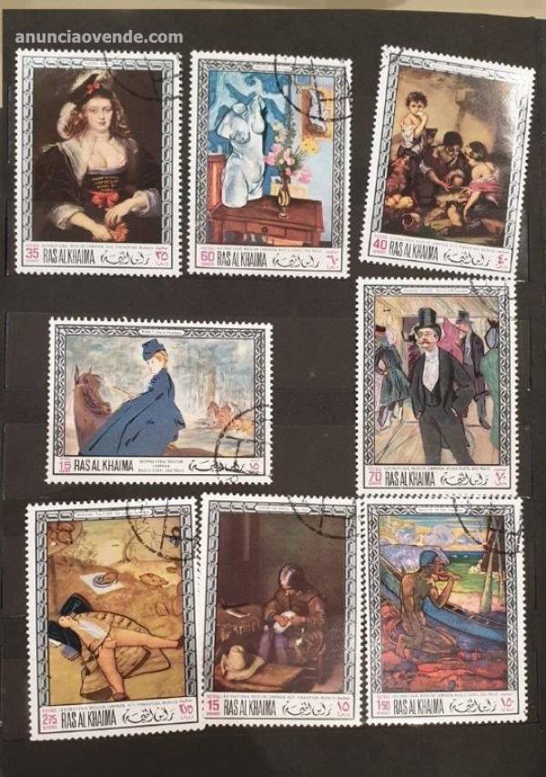 Sellos, Antigua colección de sellos 6