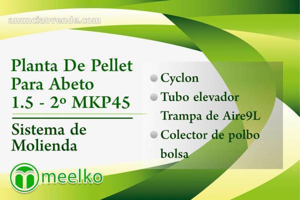 Planta De Pellet Para Abeto 1.5 - 2º MKP 2
