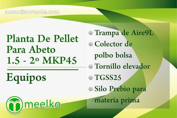 Planta De Pellet Para Abeto 1.5 - 2º MKP 3