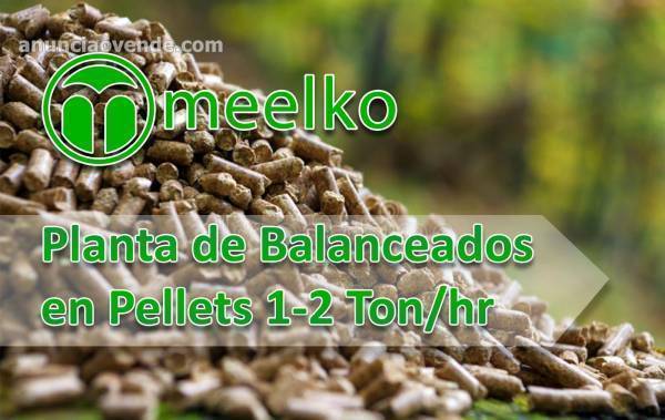 meelko Balanceados en Pellets 1-2 Ton/hr 1