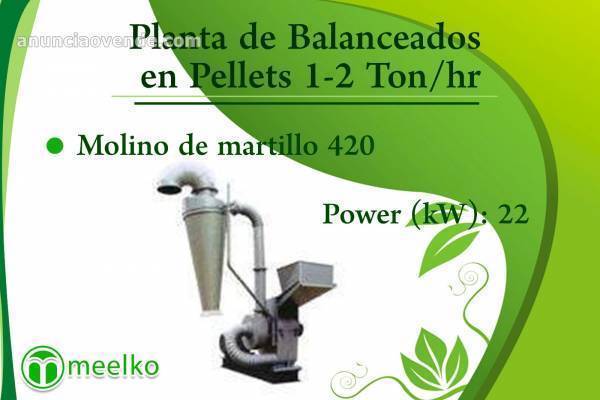 meelko Balanceados en Pellets 1-2 Ton/hr 2