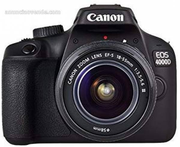 Camara Canon EOS 4000D Con Objetivo 4