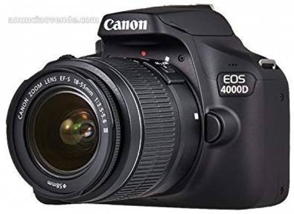 Camara Canon EOS 4000D Con Objetivo 1