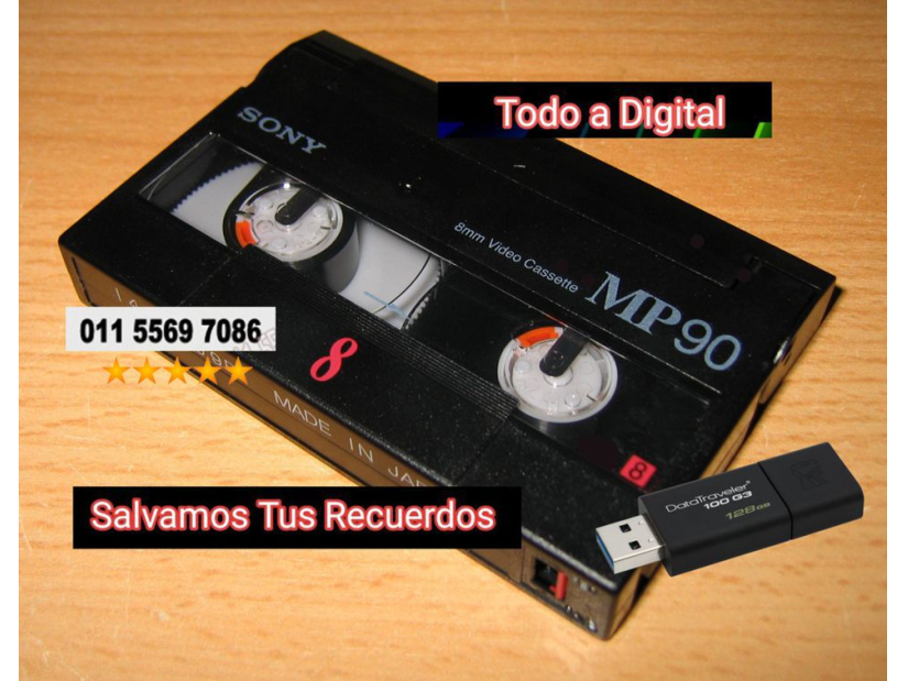 VHS 8mm a Digital 2