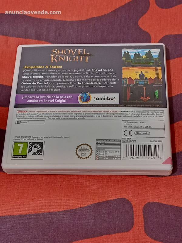 SHOVEL KNIGHT - 3DS