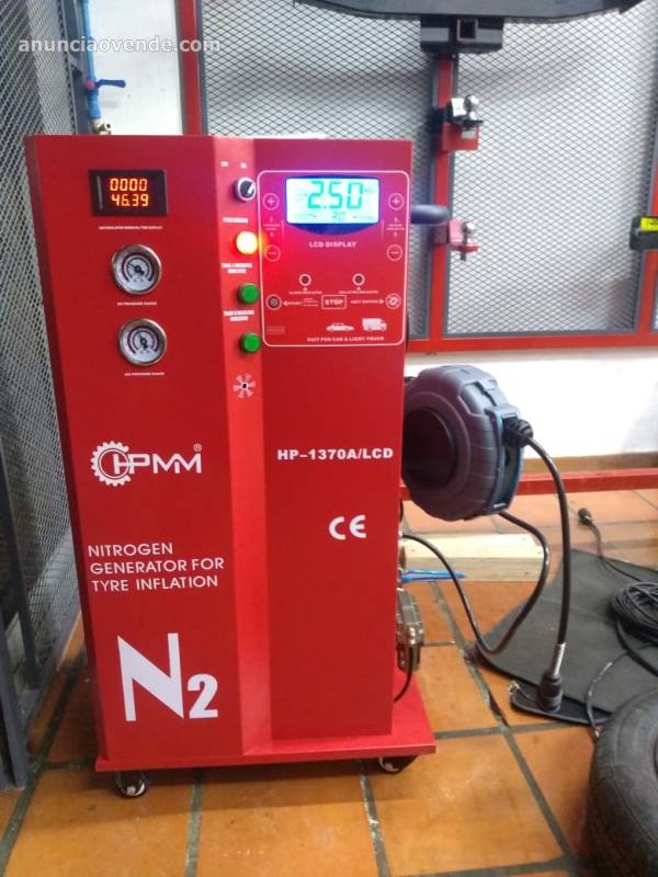nitrogeno para llantas