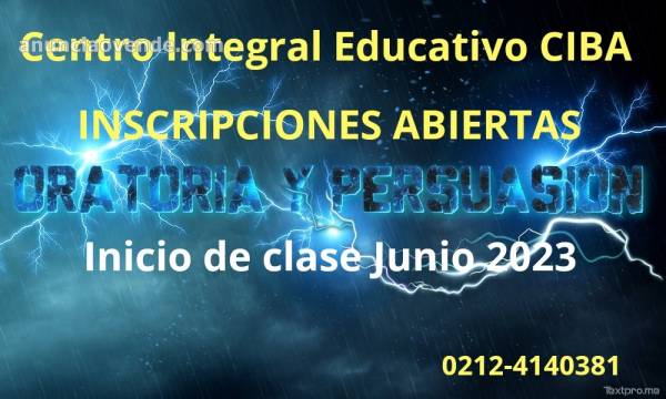 Curso de Oratoria y Persuasión 1