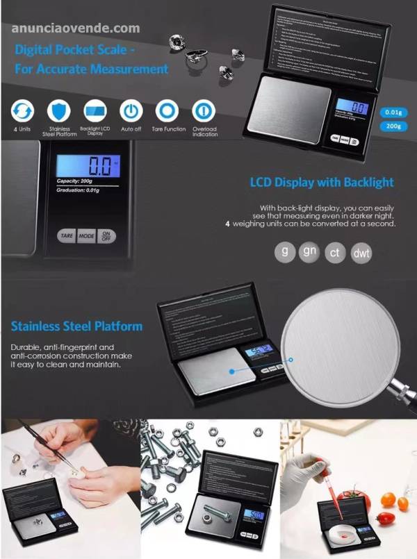 BASCULA PRECISION DIGITAL 5