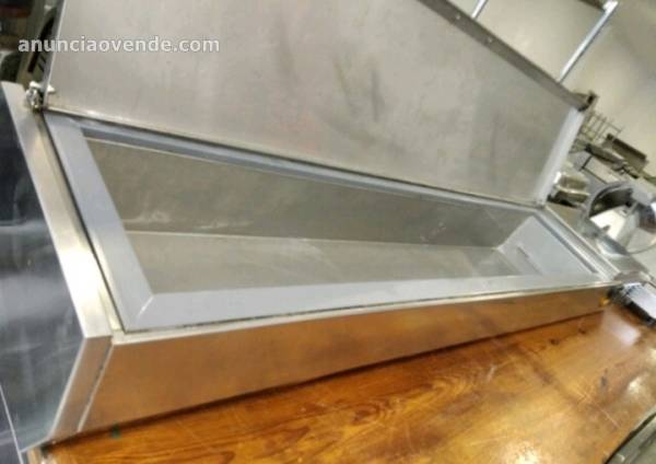 Frigorífico acero inox. Sobremesa 2