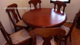 MESA DE COMEDOR   6 SILLAS