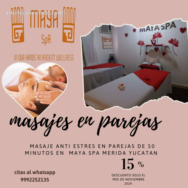 Masajes en parejas merida yucatan  1
